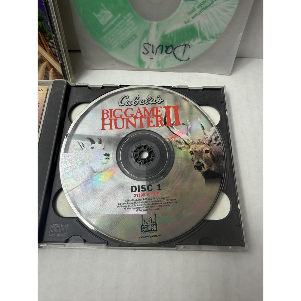 90s computer games lot of 3: 3D Dinosaur, Duck Hunter Pro, Big Game Hunter - Picture 2 of 5